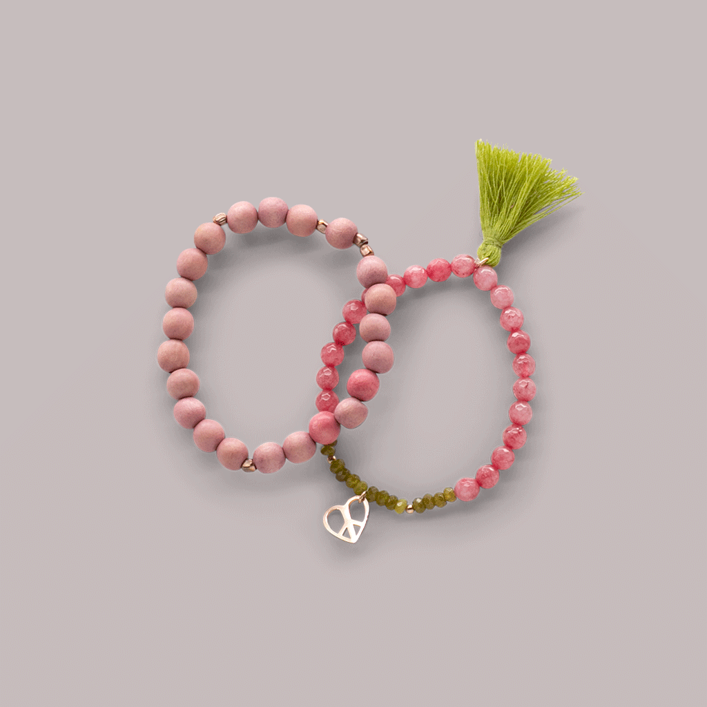 ARMBAND – Handmala-Set mit Heartpeace - Schmuck