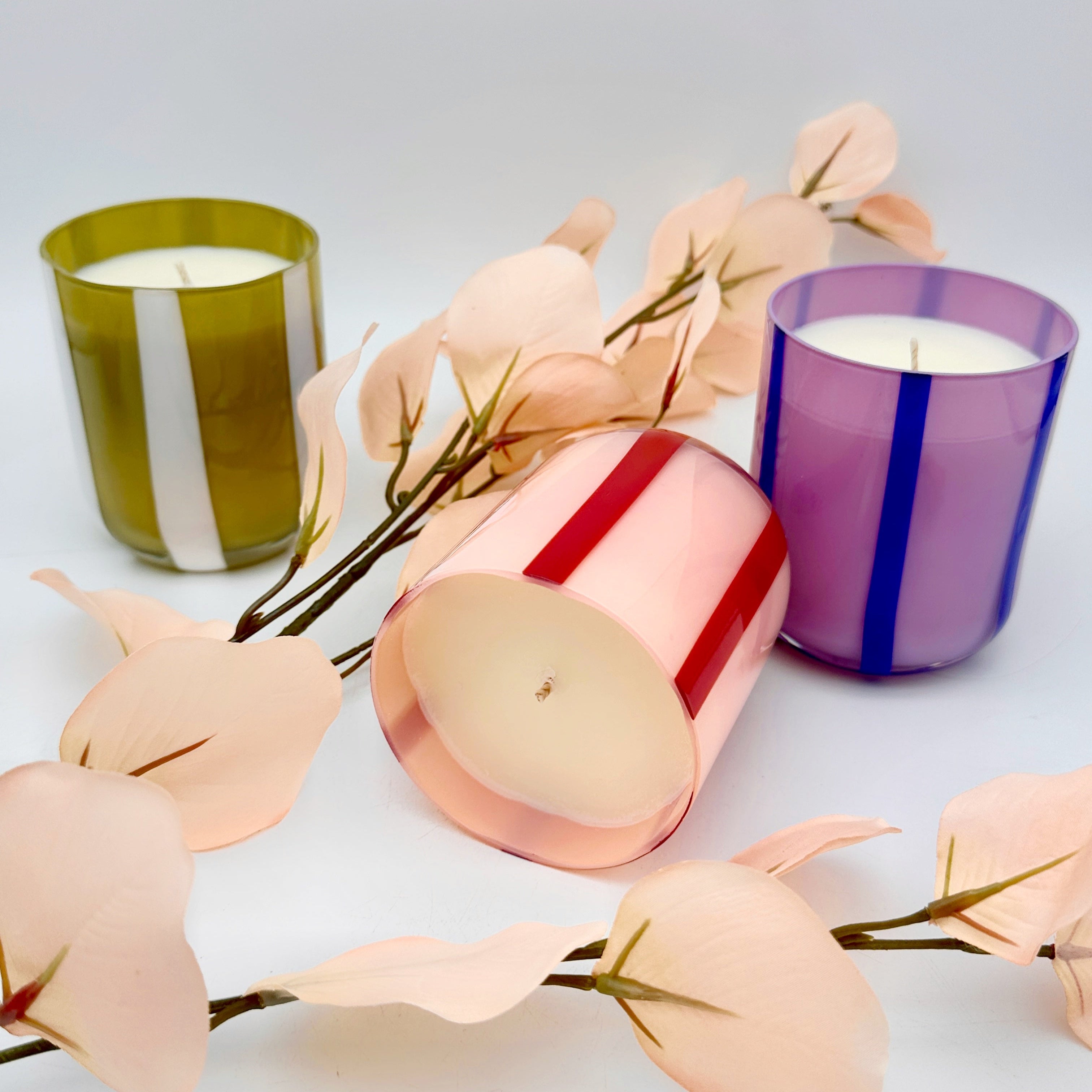 ATINA Duftkerze – Schwarze Johannisbeere + Oudh - Kerzen