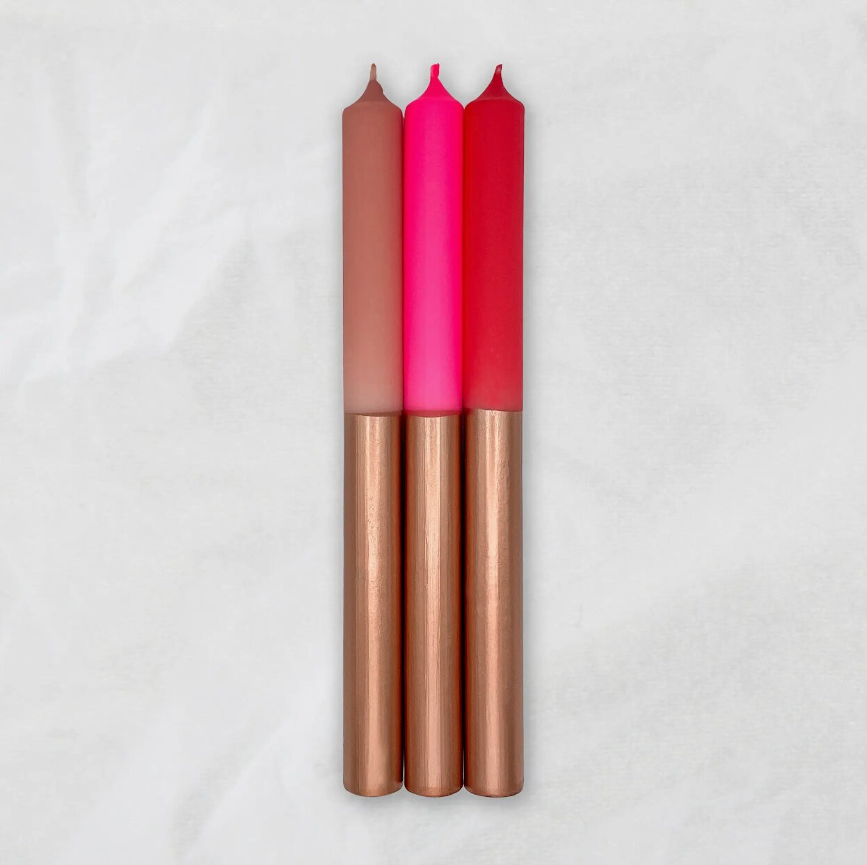 COPPER HOT & SPICY – Dip Dye Design Kerzen