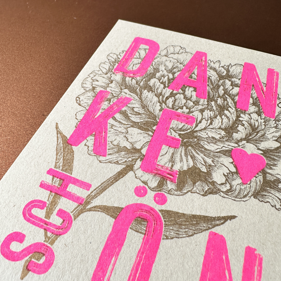 Dankeschön – Postkarte