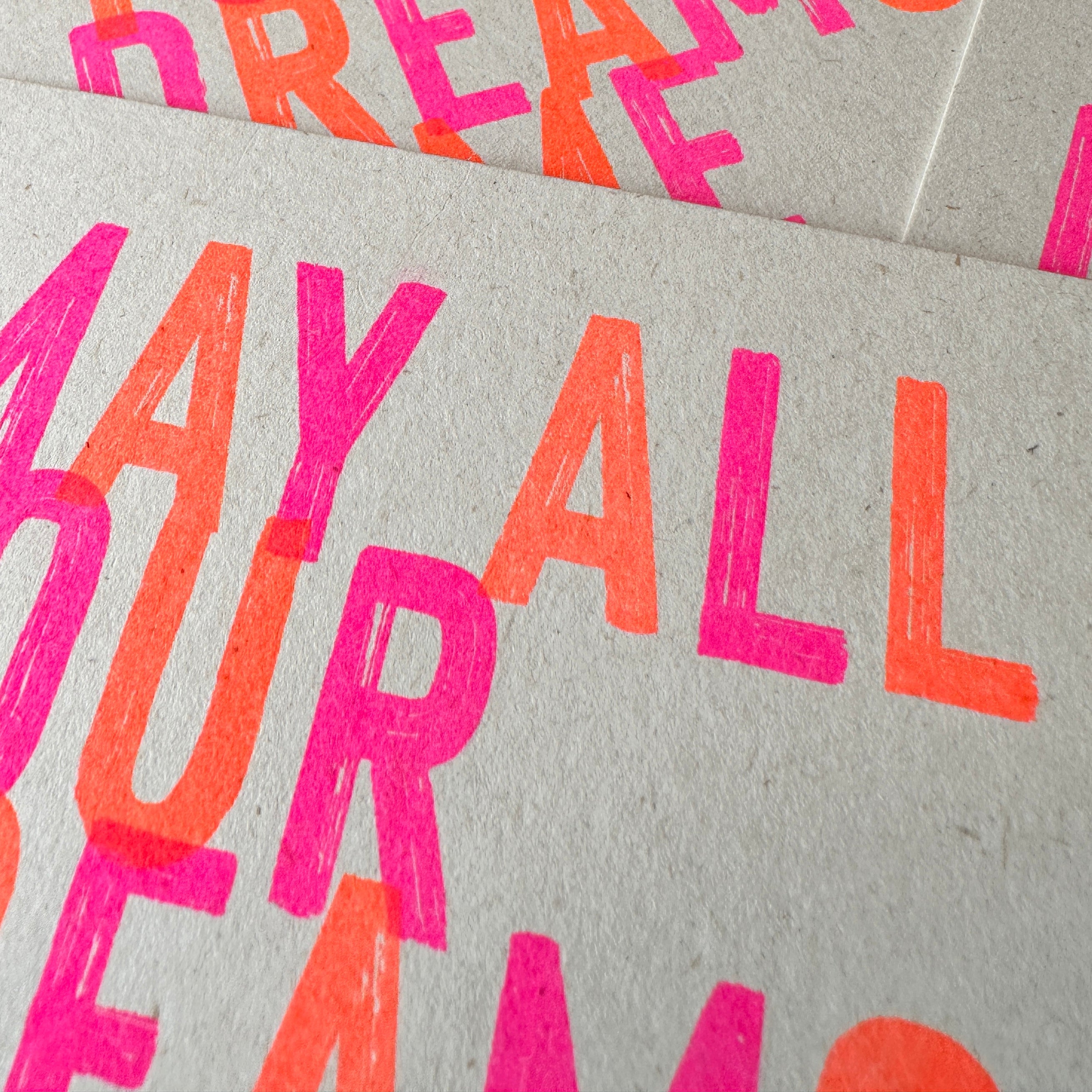 Dreams come true – Postkarte