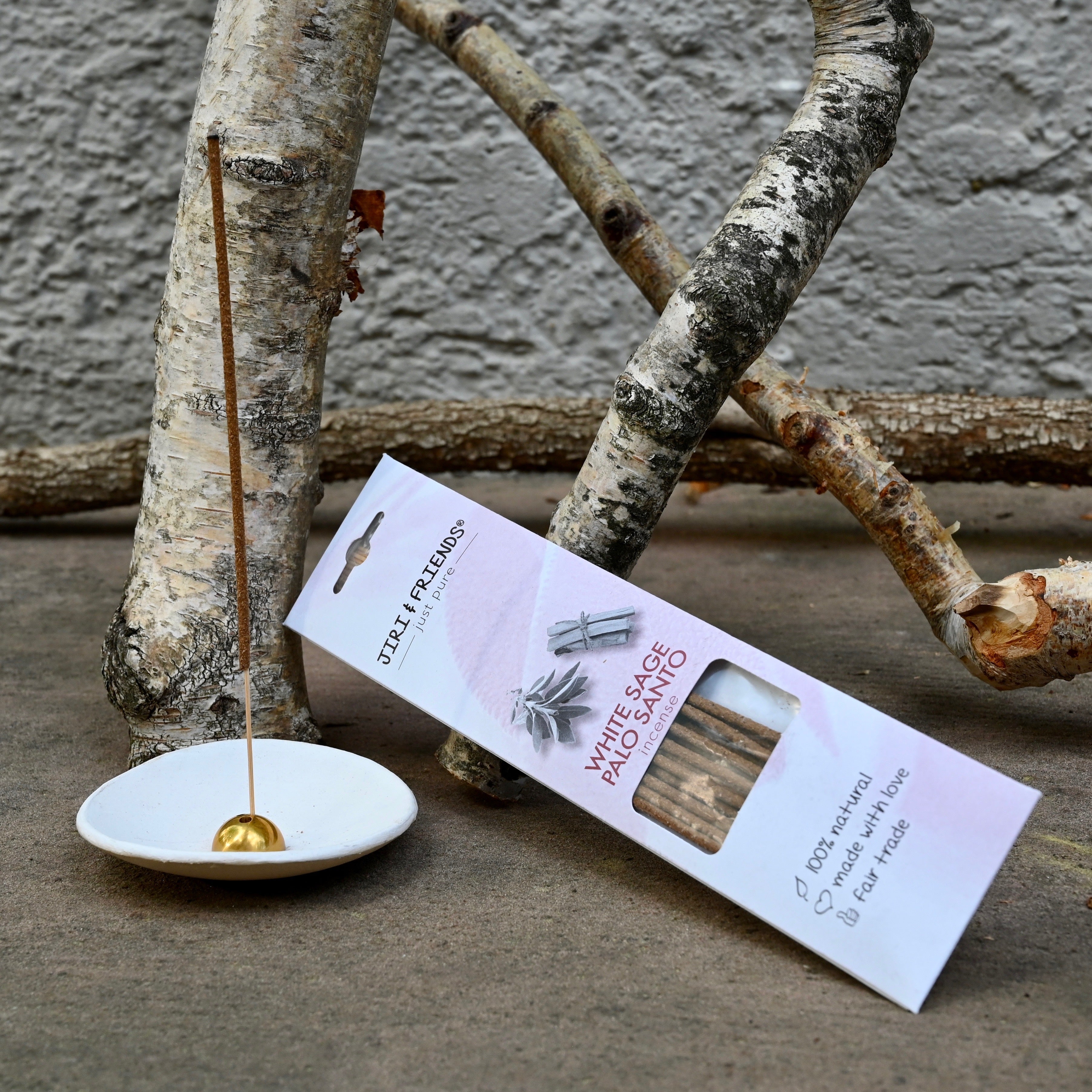 PALO SANTO & WEISSER SALBEI – Räucherstäbchen