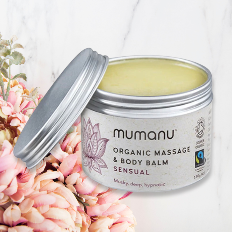 SENSUAL – Bio-Fairtrade Massage und Hautpflege-Balsam - Öl