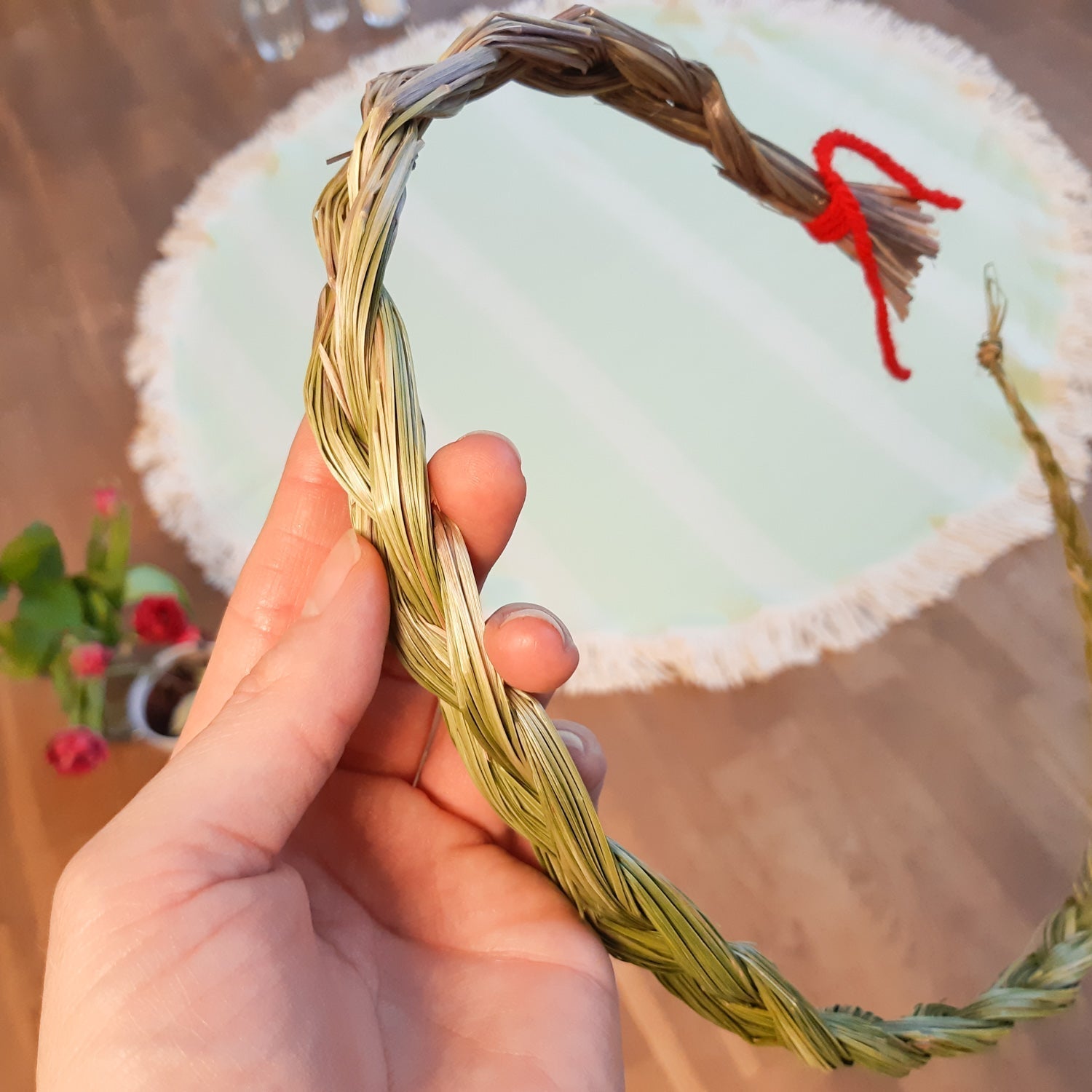 SÜSSGRAS BIO – Zopf - Räucherware