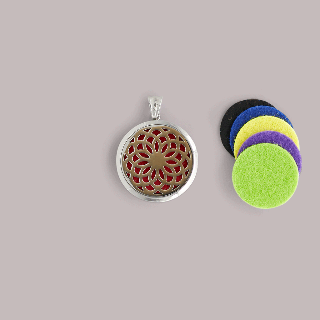 DUFT MEDALLON – Kronenchakra - Schmuck