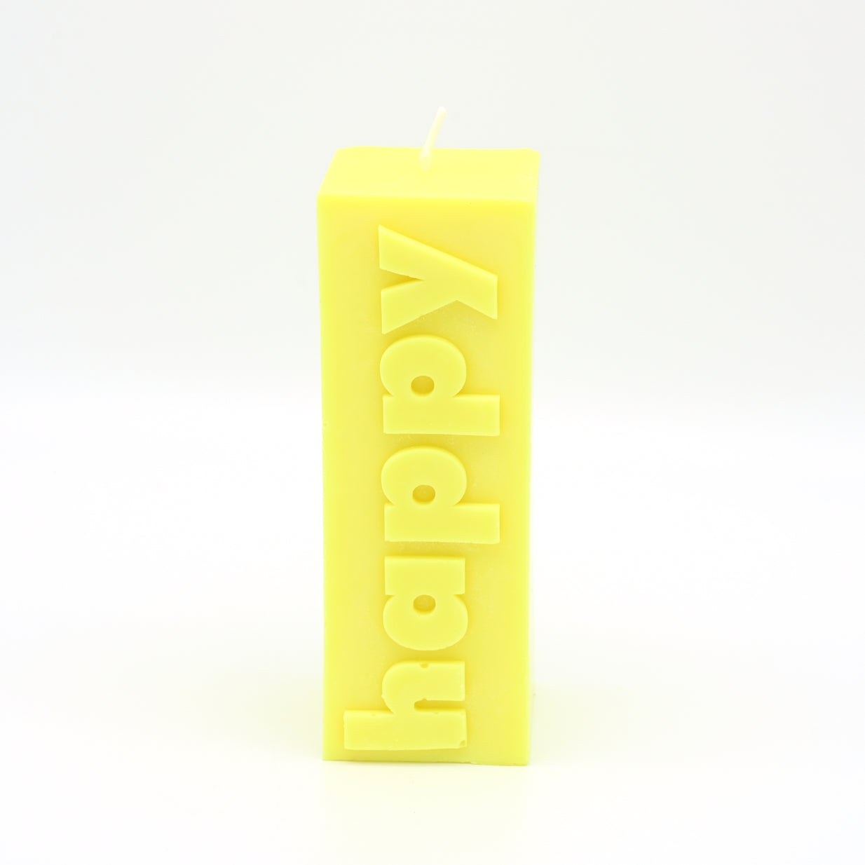 HAPPY – Statement Block Kerze - Kerzen