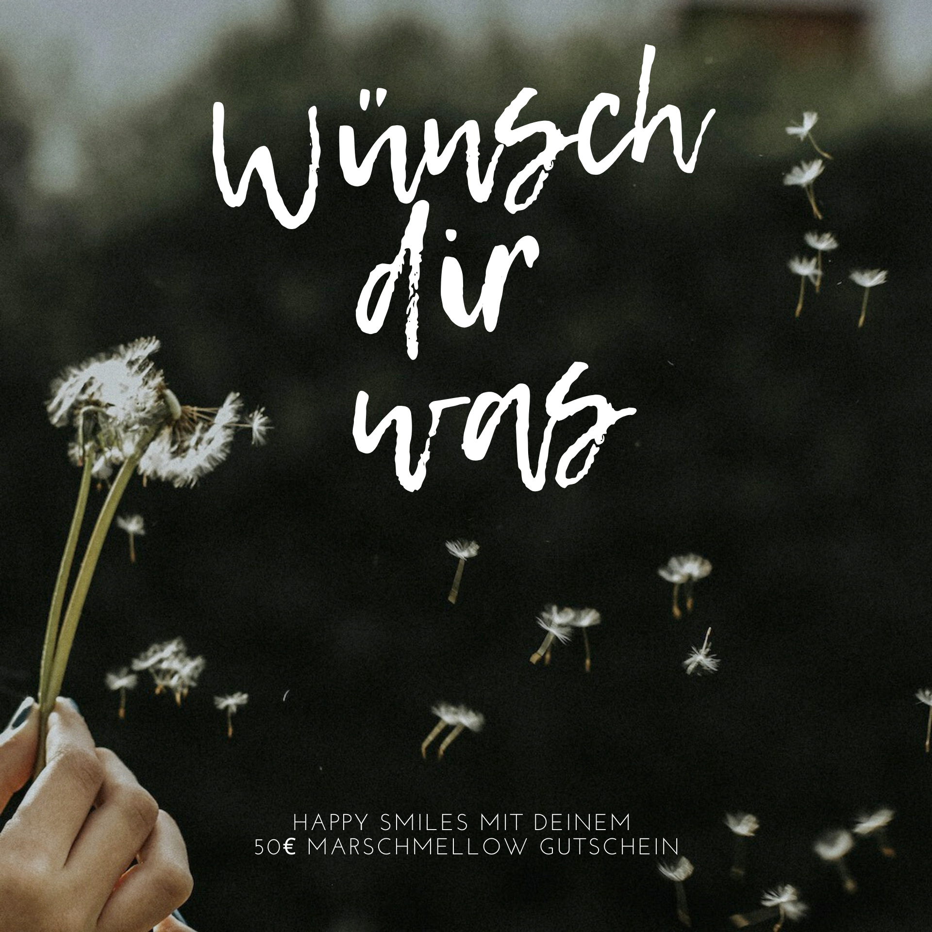 Marschmellow – Be Happy-Gutschein - 50,00 € - Gift Cards