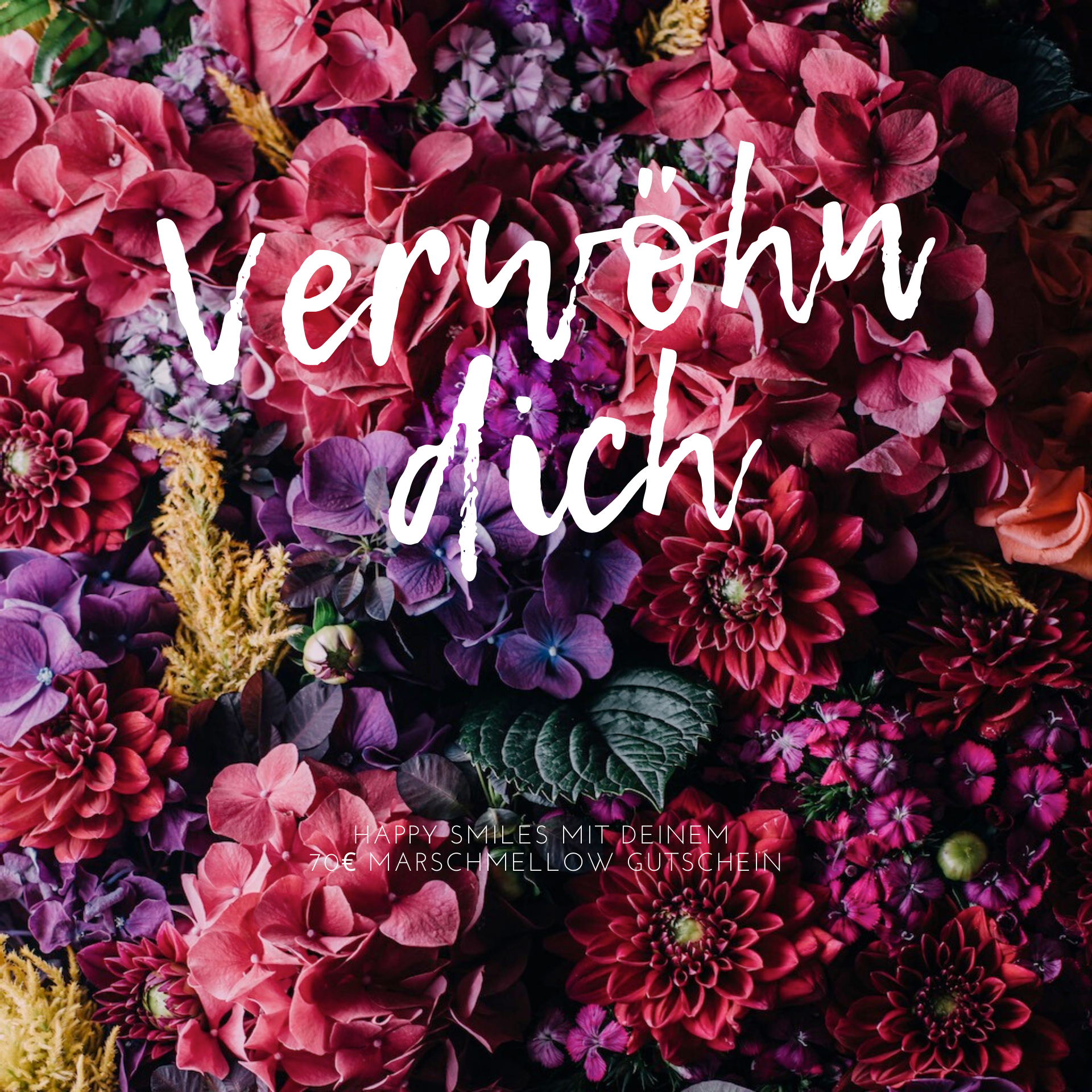 Marschmellow – Be Happy-Gutschein - 70,00 € - Gift Cards