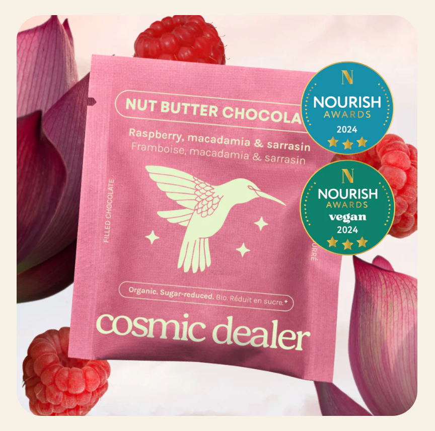 Himbeere & Rohkakao – die Praline mit Herzfrequenz