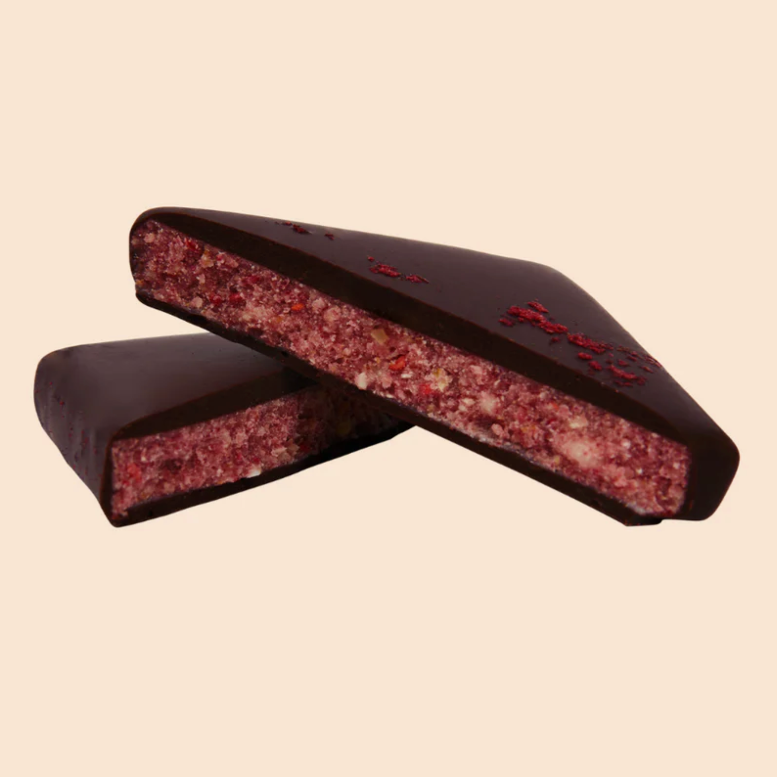 Himbeere & Rohkakao – die Praline mit Herzfrequenz