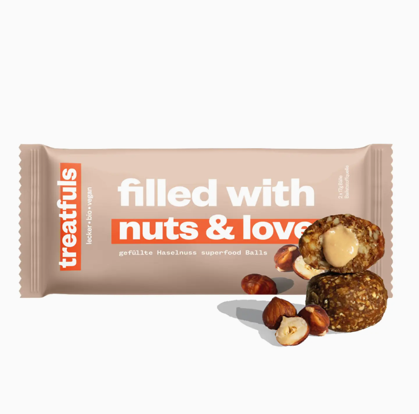 FILLED WITH NUTS & LOVE - Haselnussbutter gefüllte