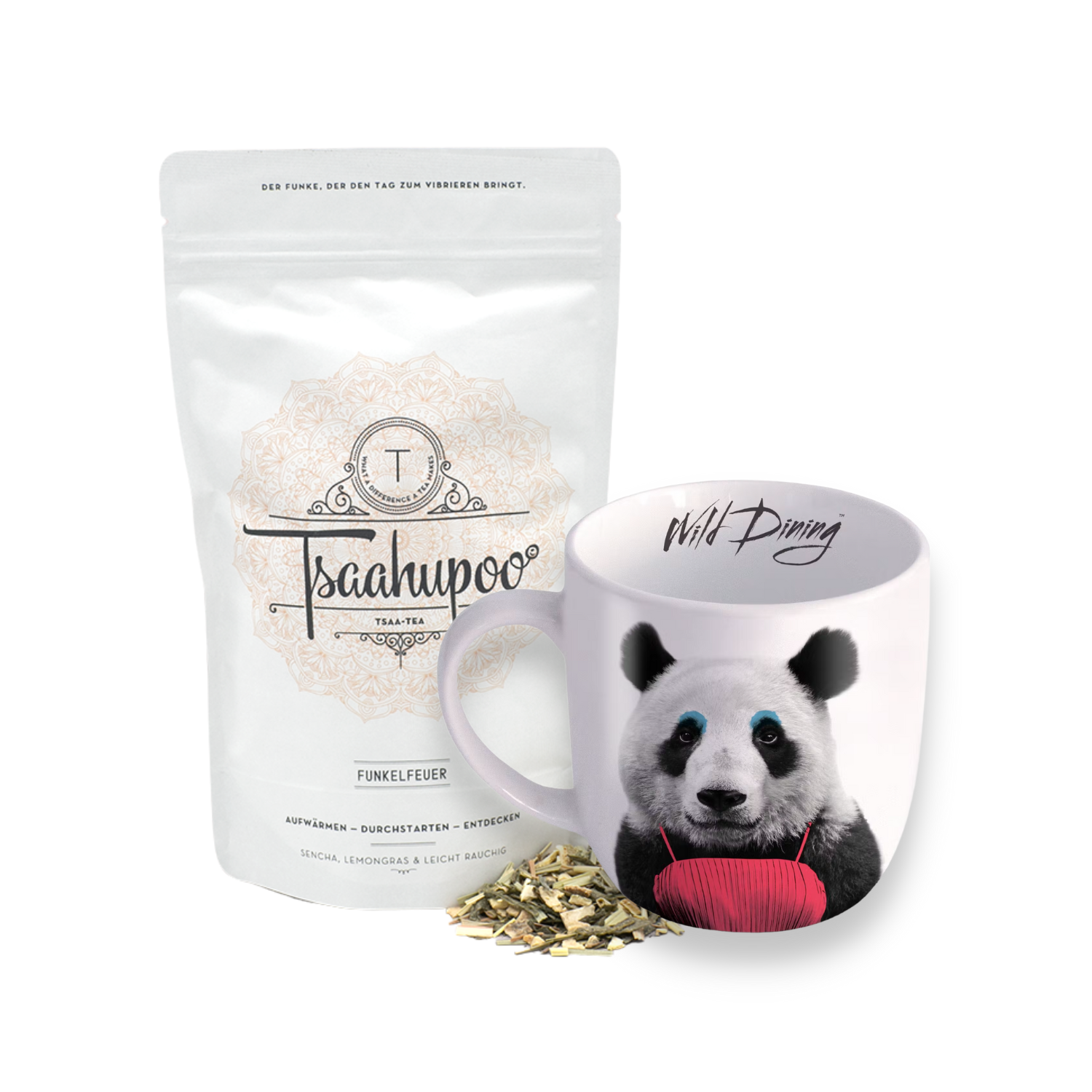 PANDA - Tasse - Panda mit Funkelfeuer Tee