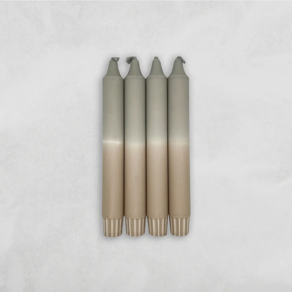 COOL GRAY X SIMPLE TAUPE – Dip Dye Design Kerzen